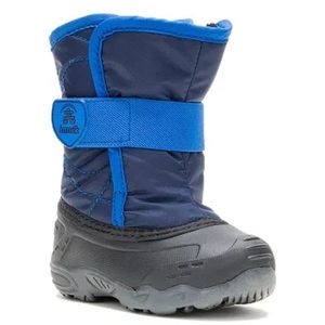 Kamik Winter Snow Boots Blue Black Toddler Boys 8